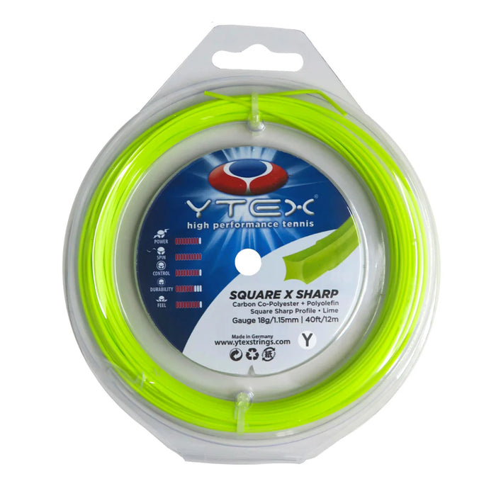 YTEX Square-X Sharp tennis string set
